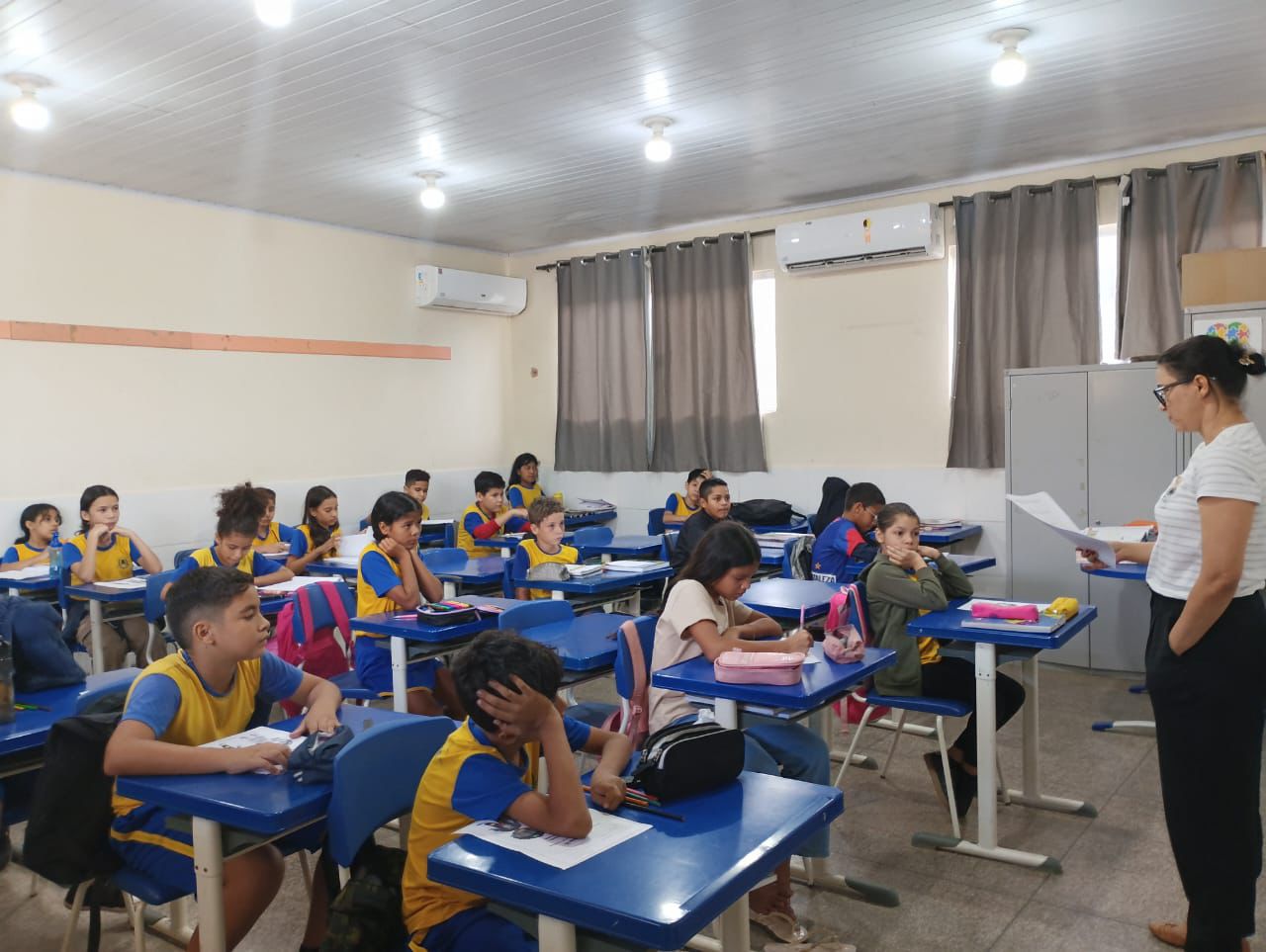 Atividades estão sendo realizadas nas escolas da rede municipal