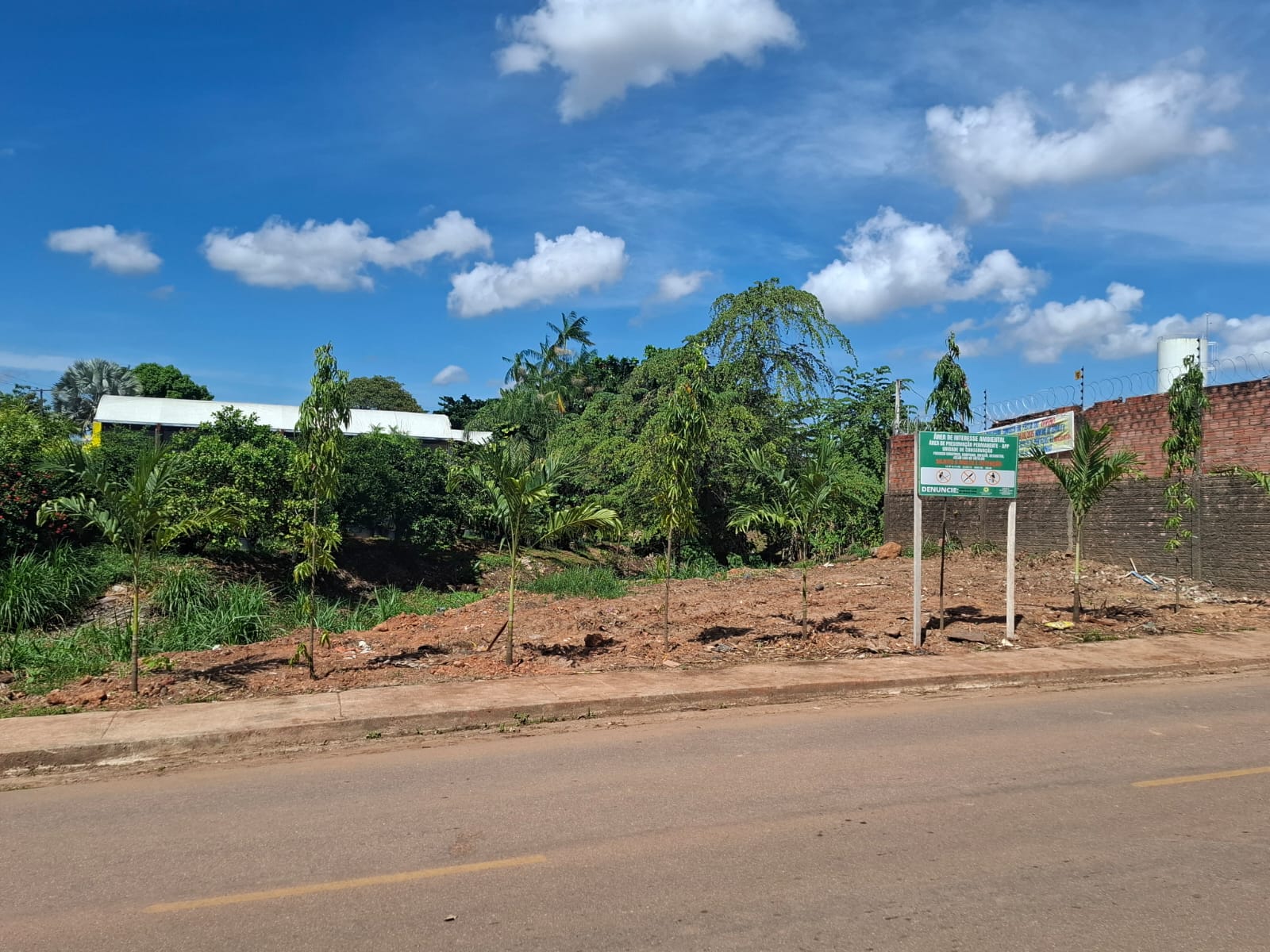 Área foi beneficiada com o trabalho integrado desenvolvido pelas duas Secretarias