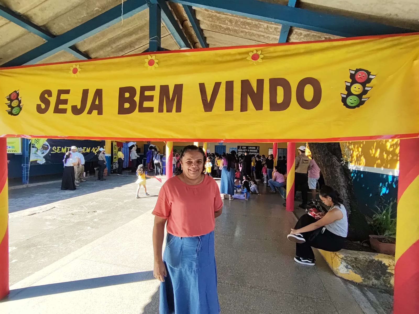 Gestora da Escola Bom Princípio, Maria da Cruz Silva