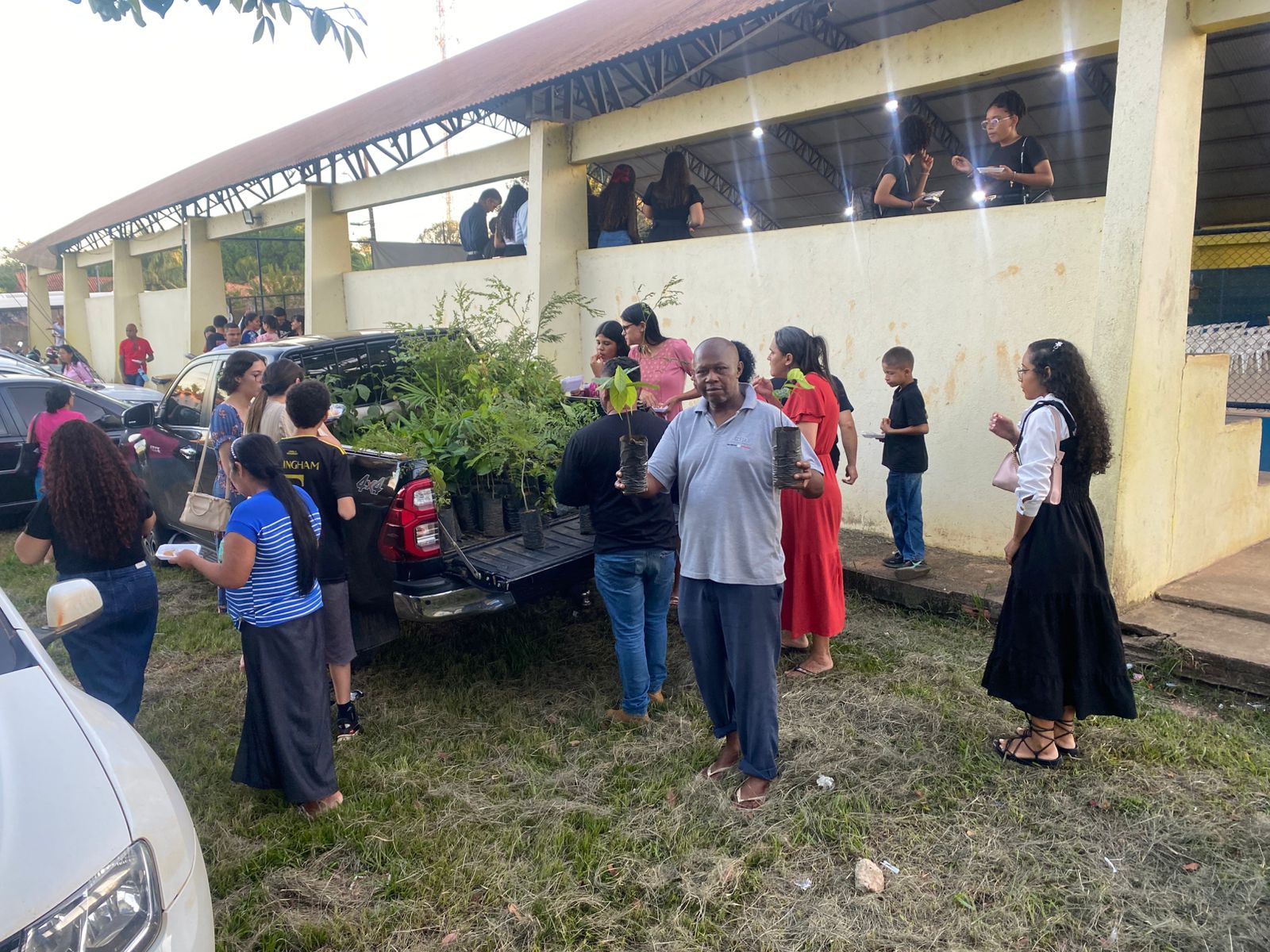 Evento realizado no Ginásio da Escola Cora Carolina, no distrito de Jaci-Paraná, em Porto Velho