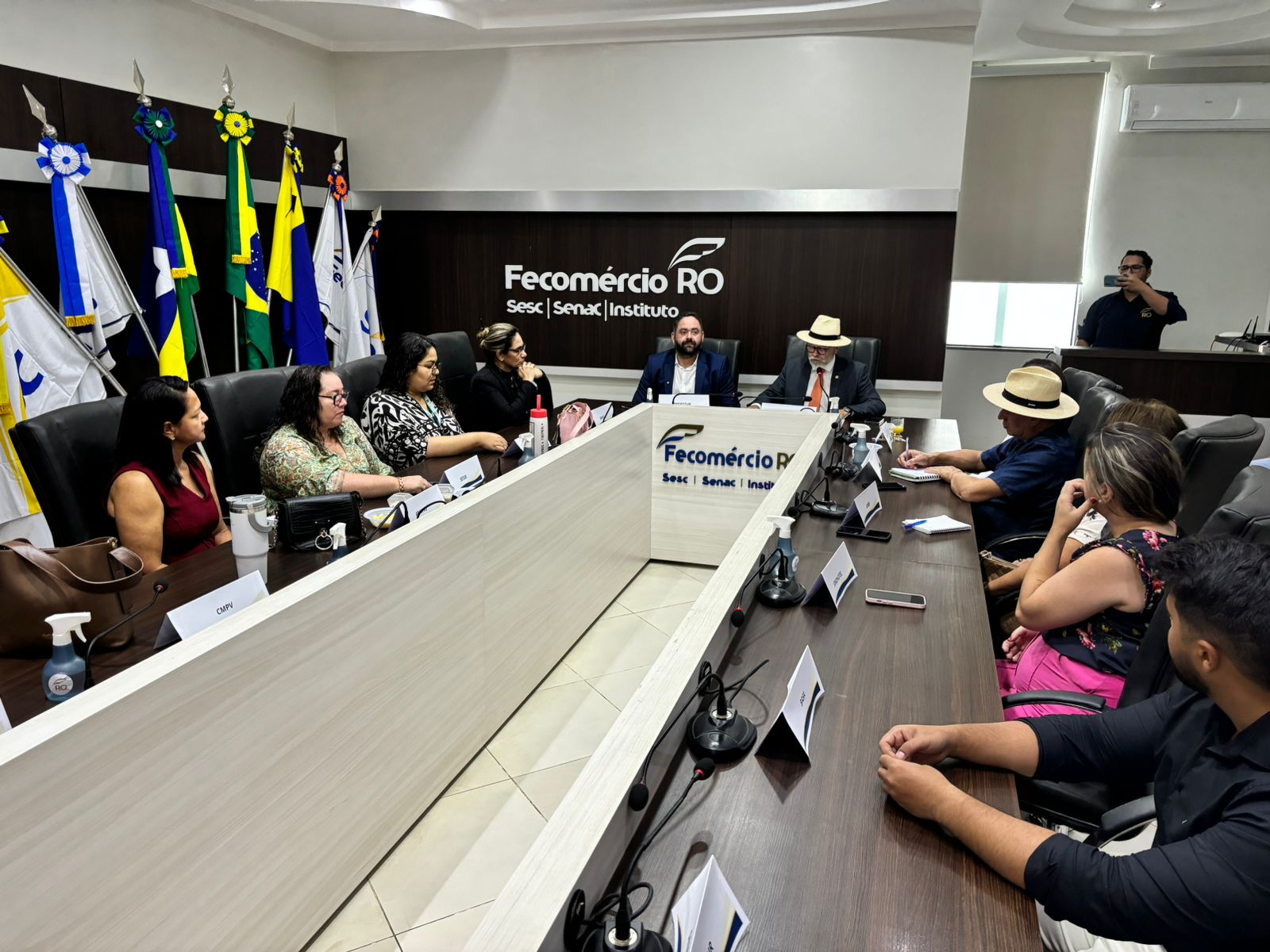 Reunião aconteceu na sede da Fecomércio de Rondônia, em Porto Velho