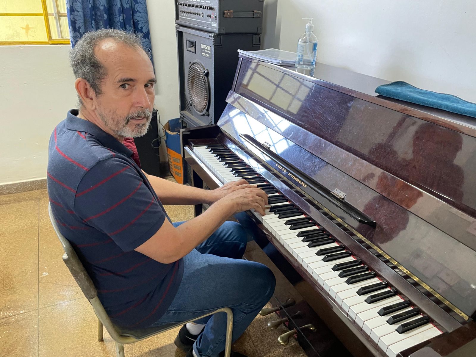  Luiz Lima leciona piano e violão desde 2018