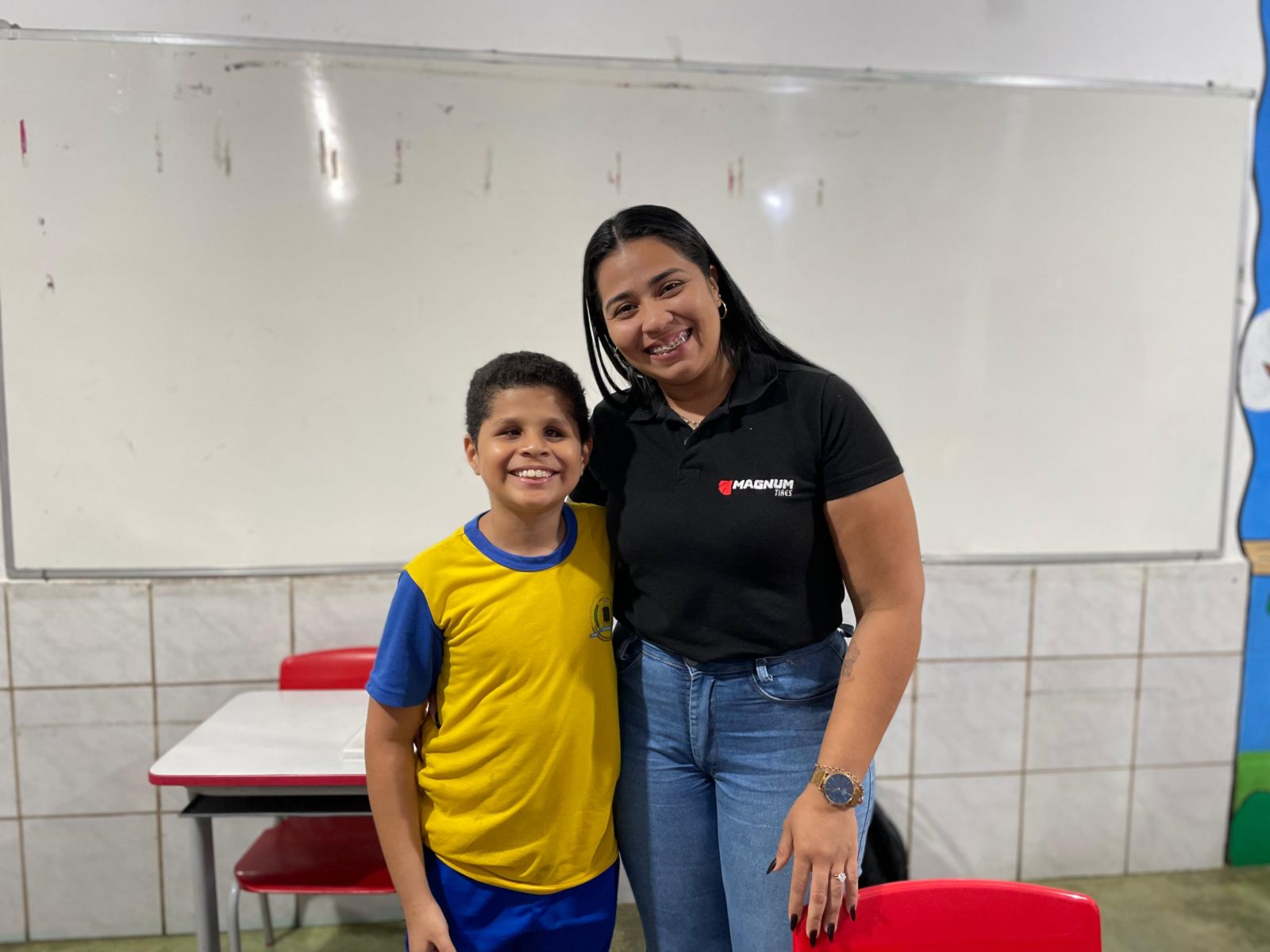 Valeska Novaes, mãe de Enzo destaca a dedicação do filho