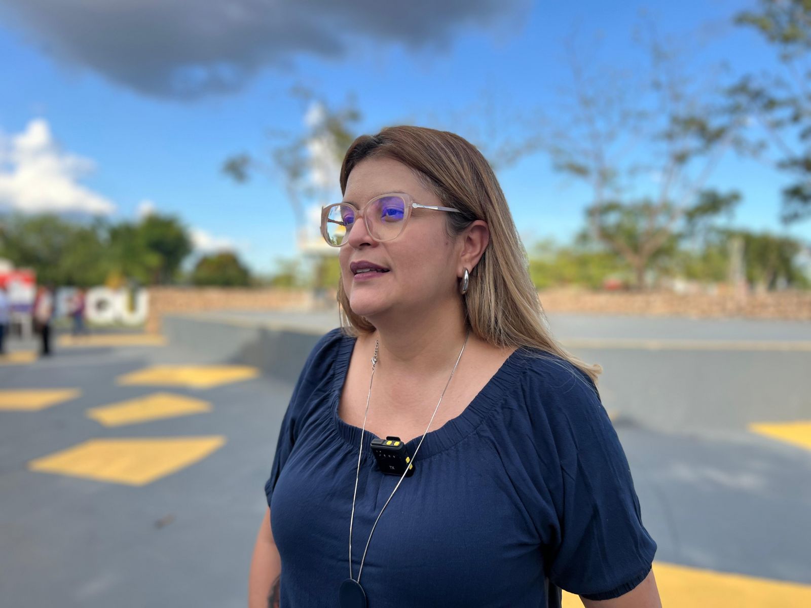 A adjunta da Semasf, Tércia Marília Martins, destacou a importância do evento