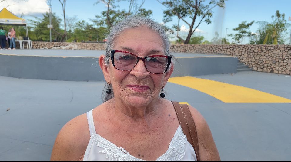 Dona Eudoxia da Silva, de 77 anos, era uma das mais animadas