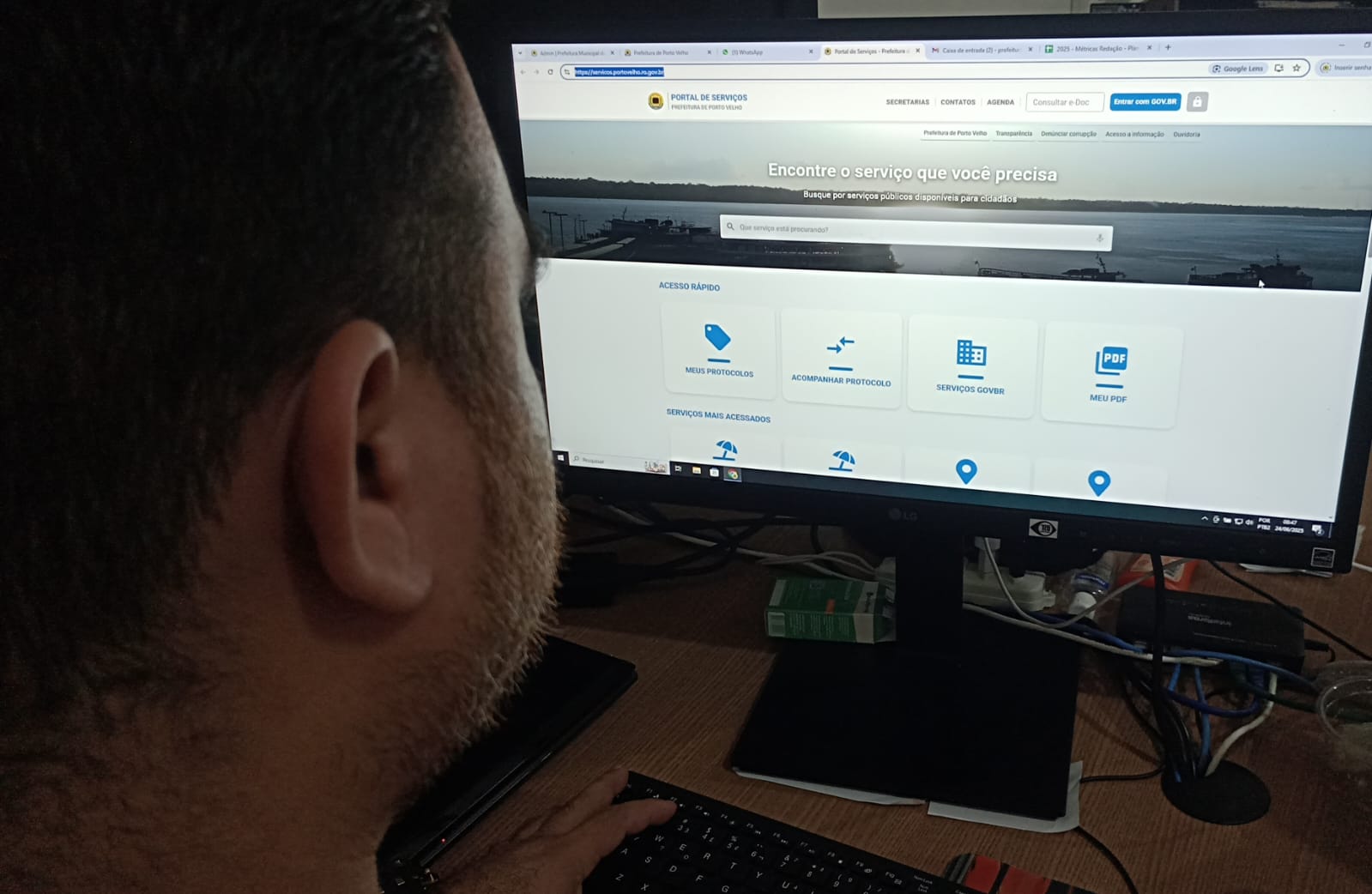 Cidadão pode realizar uma série de serviços disponibilizados pela Prefeitura de Porto Velho