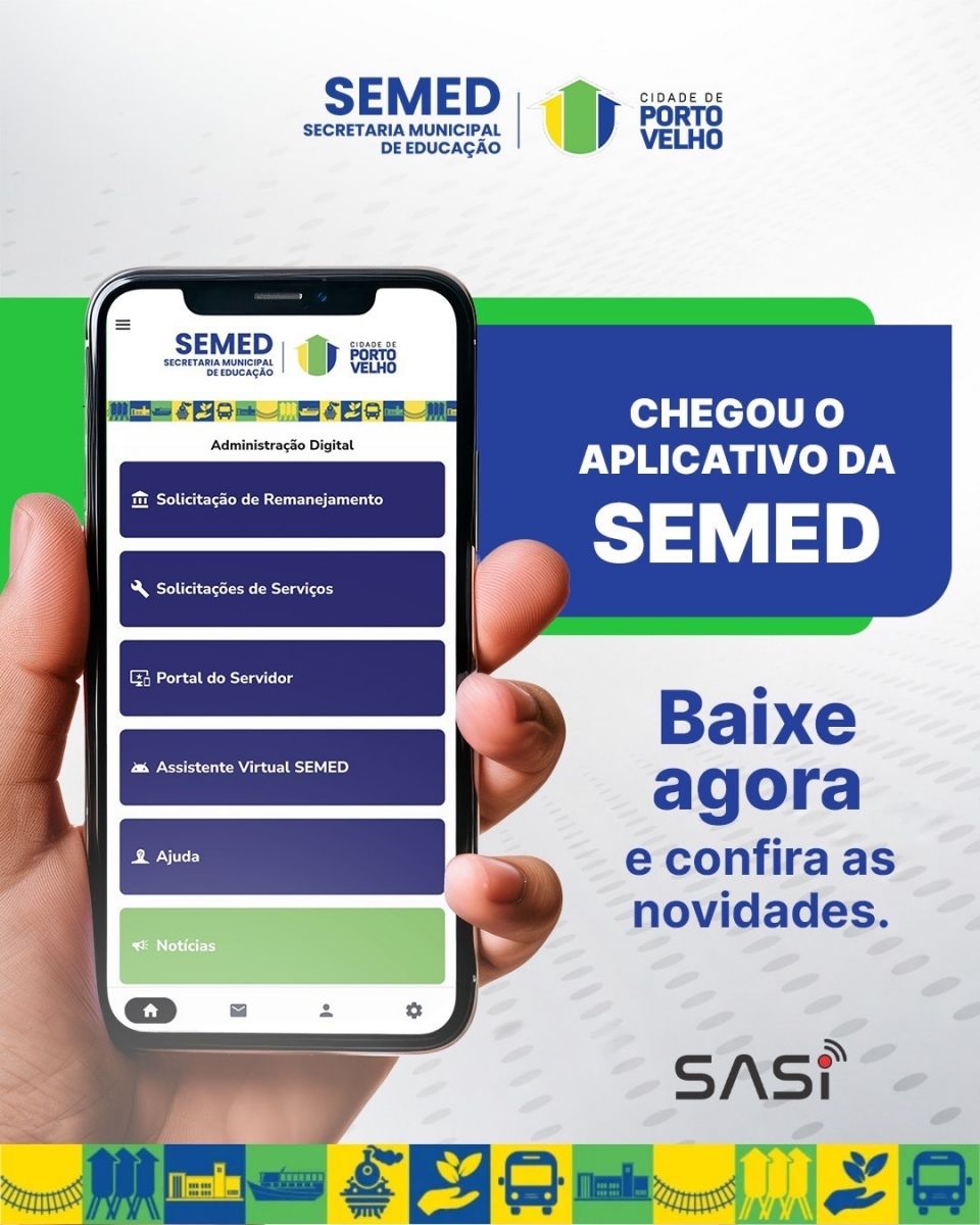 Servidores deverão realizar suas solicitações diretamente no aplicativo SASI Pro