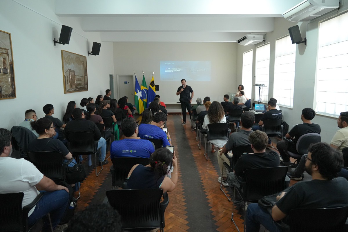 Entre as iniciativas do ano, foi realizado o I Workshop de Comunicação