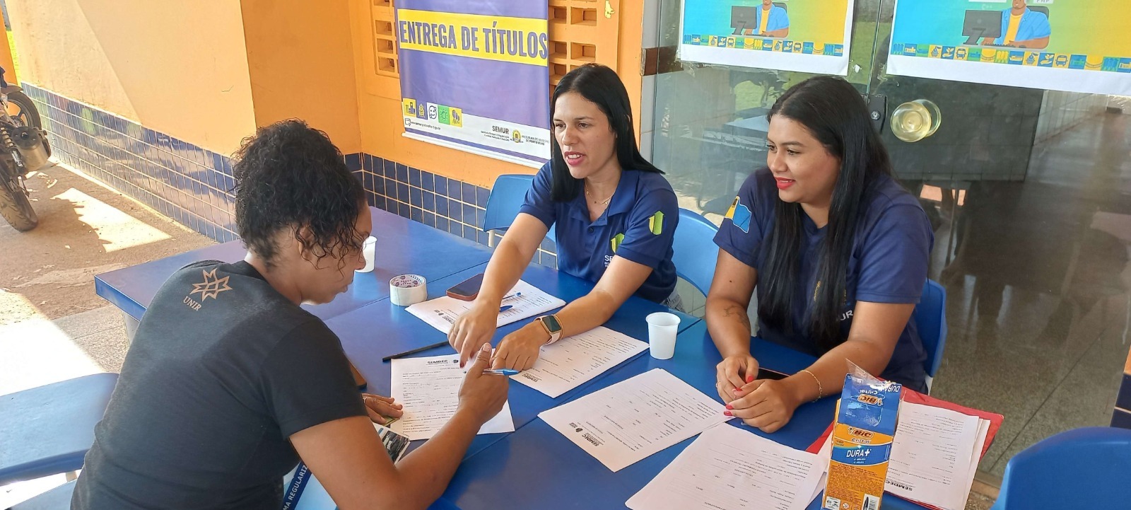  inscrições para os cursos foram realizadas previamente pela equipe técnica da Semdec