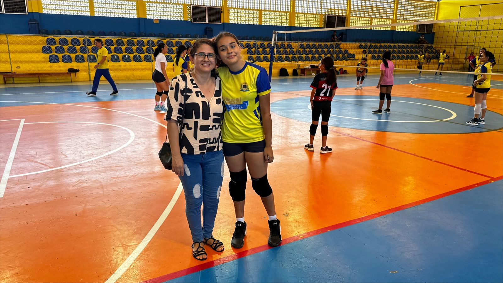 Rosalina Lima sempre incentiva a filha Maíra Lima