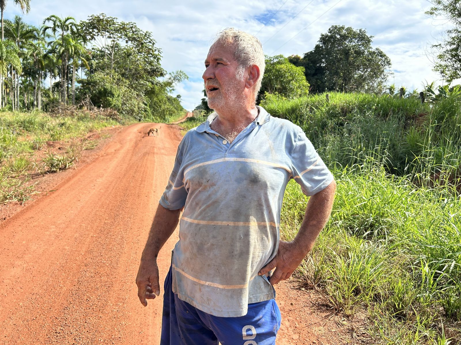 Para Iuderci Knup, manutenção das estradas é fundamental para a sobrevivência da agricultura familiar