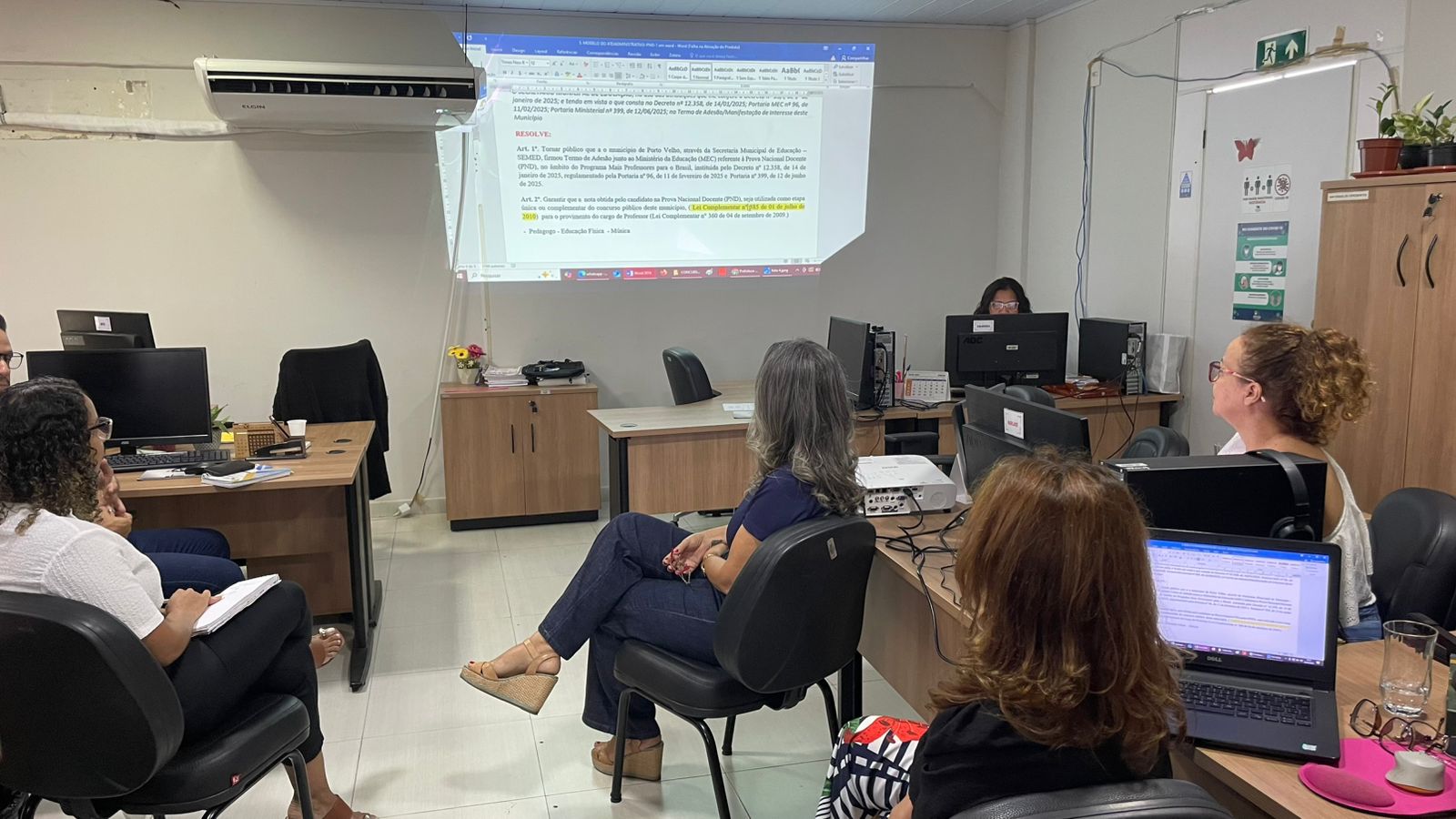 Adesão foi definida após reunião com a equipe técnica da secretaria