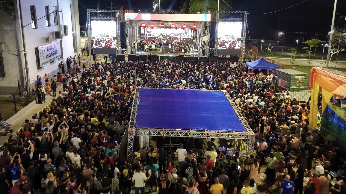 FÉ - Aniversário de Porto Velho começa reunindo multidão de cristãos na Farquar